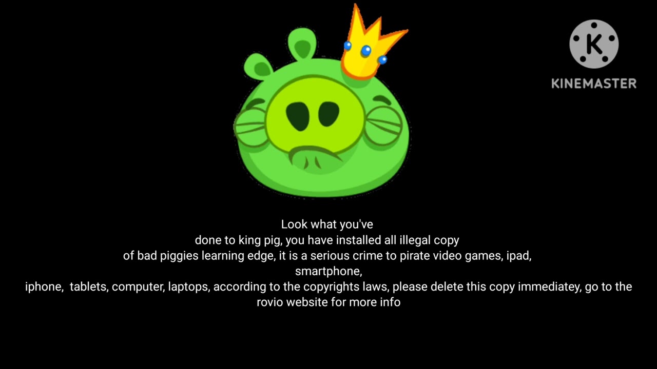 anti piracy screen bad piggies learning edge