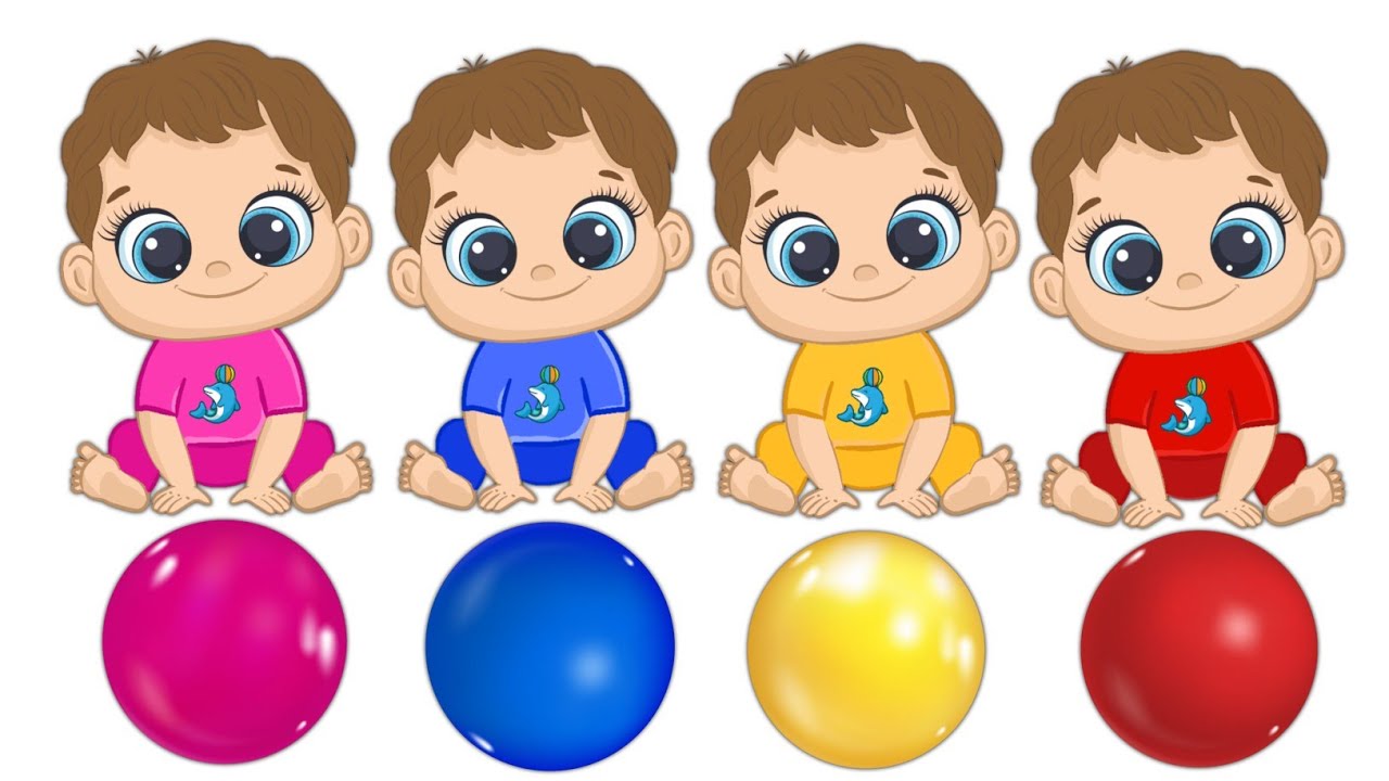 تعليم الالوان للاطفال الصغار على قناة تعلم مع ذكر 3 أمثلة من الطبيعة لكل لون - Colors for kids