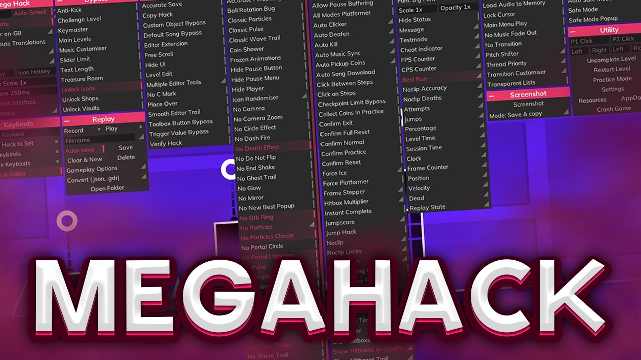 ЛУЧШИЙ ЧИТ ДЛЯ GEOMETRY DASH MEGAHACK | MEGAHACK GEOMETRY DASH
