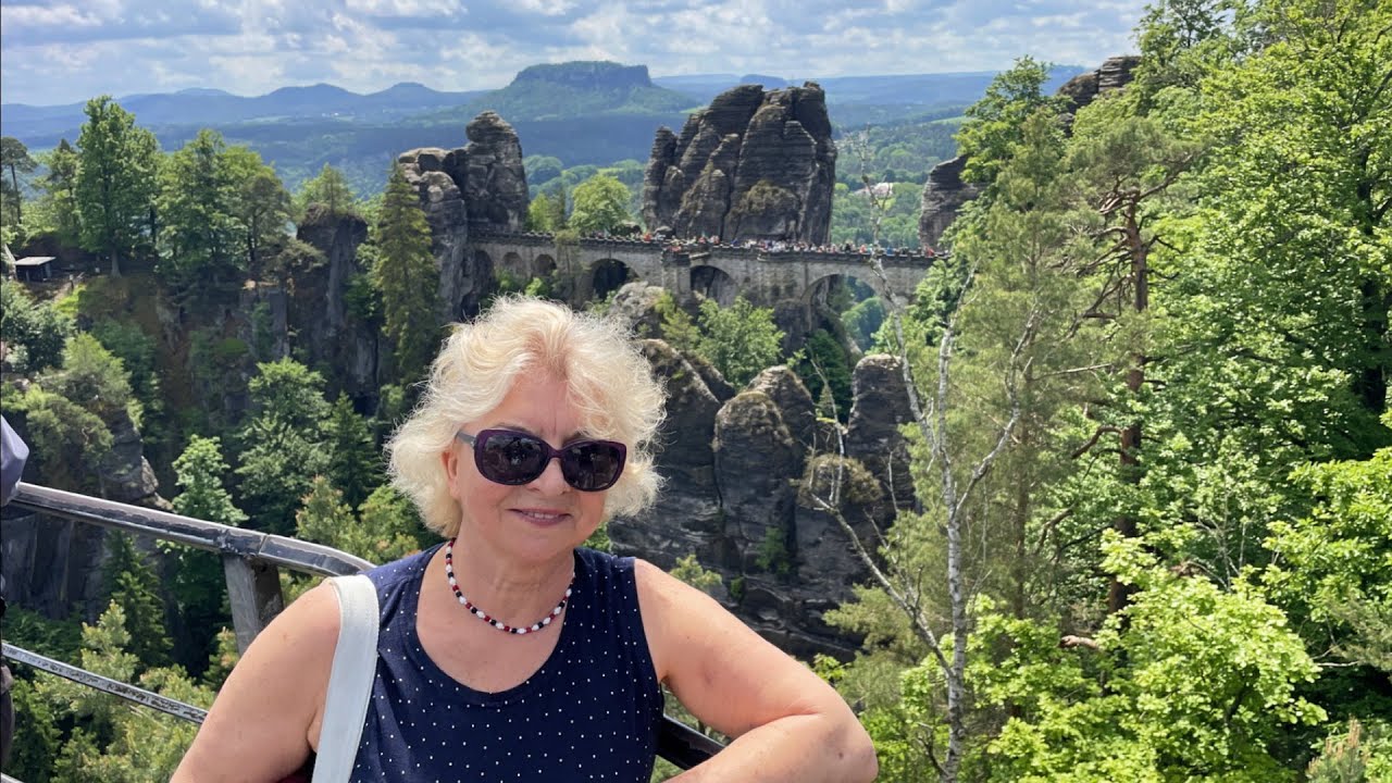 Vokietija, Čekija, Austrija, Lenkija (3). Bastei uolos ir tiltas Vokietijoje.