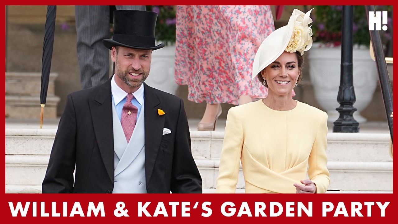 INSIDE Prince William and Kate's BEAUTIFUL Palace Garden Party | HELLO!