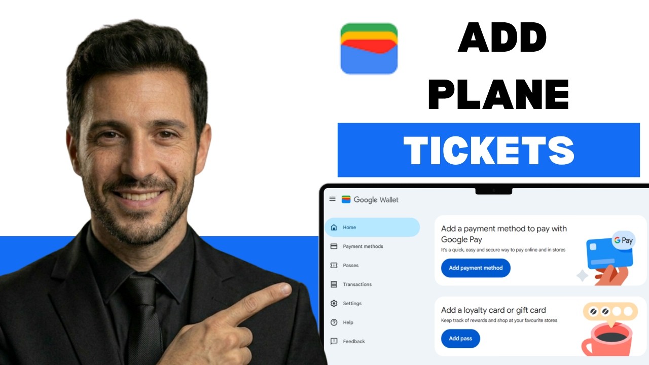 Как добавить билеты на самолет в Google Wallet (быстро и просто)