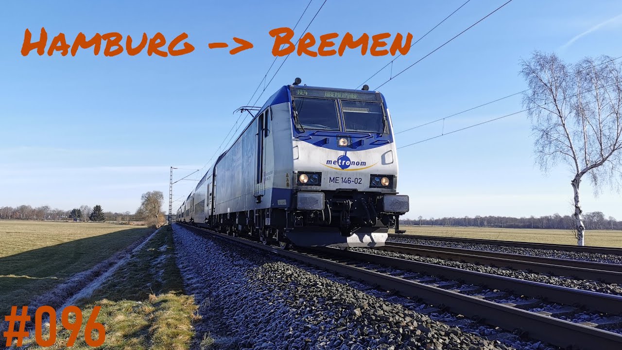 Führerstandsmitfahrt #096 - Nach LKW Crash über Jesteburg nach Bremen