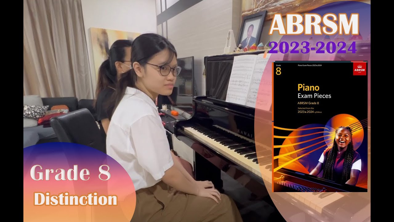 🎹 ABRSM Grade 8 Piano Exam [ performed by Crystal Angelina Su  ] 🎹 英國皇家音樂考試鋼琴8級曲目 ( Distinction )