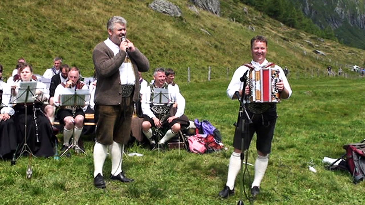 Musikkapelle Matrei auf der ÄuserenSteiner Alm