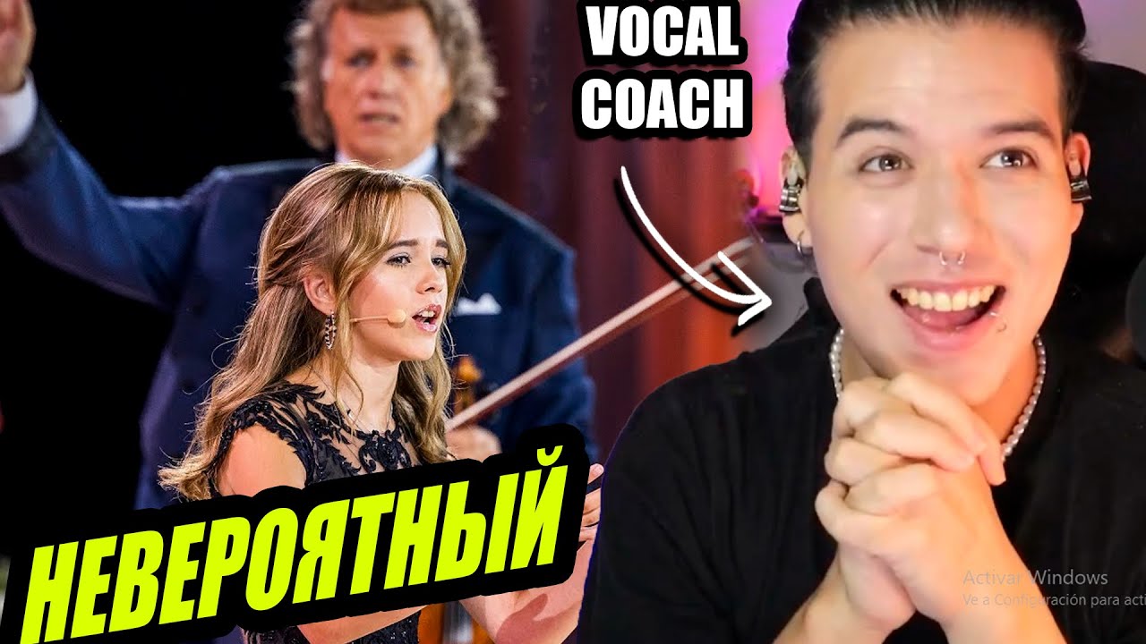 15 Year Old Emma Kok Sings Voilà | Reaccion Vocal Coach | Ema Arias