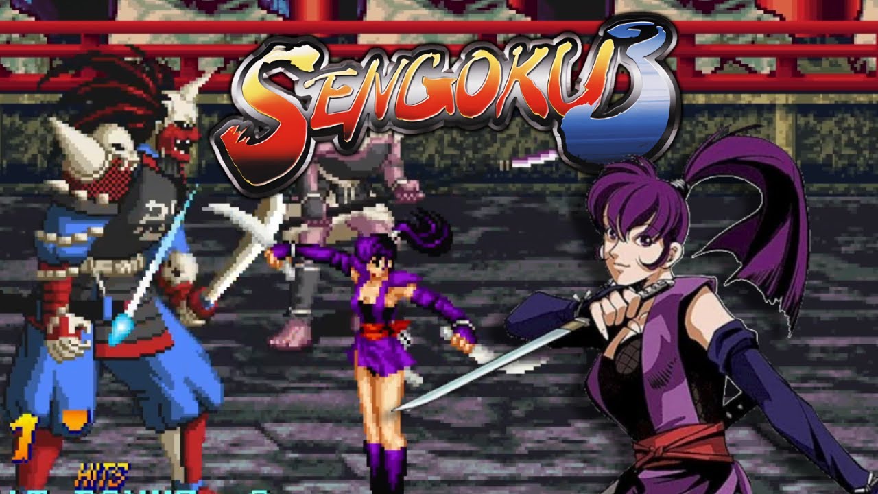 Sengoku 3(戦国伝承2001) - 1CC/Kurenai/NoDeaths (MAX Difficulty LVL 8)