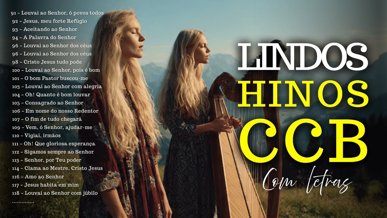 CCB COM LETRAS – O Deus Que Visita Lares e Desce fogo do Céu 🙏🎶 LOUVORES 2026 #hinosccb #ccbhinos