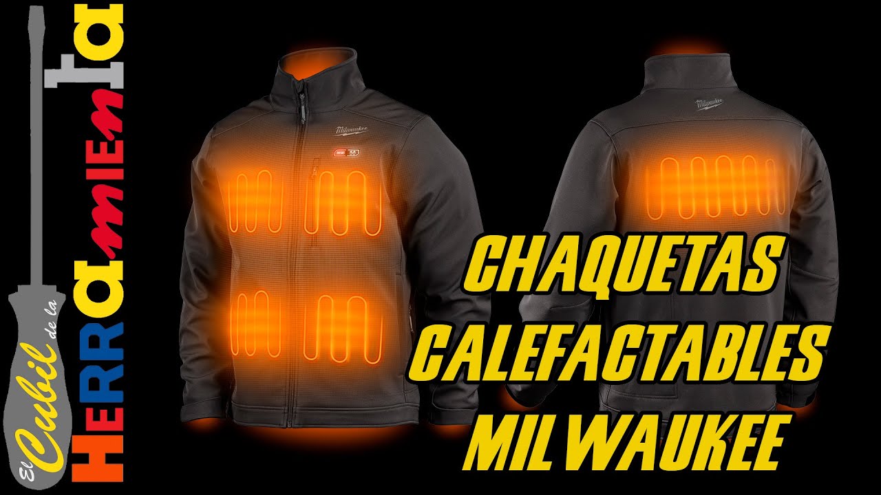 ¿FRIO TRABAJANDO? SE  ACABO CHAQUETAS CALEFACTABLES MILWAUKEE A BATERIA