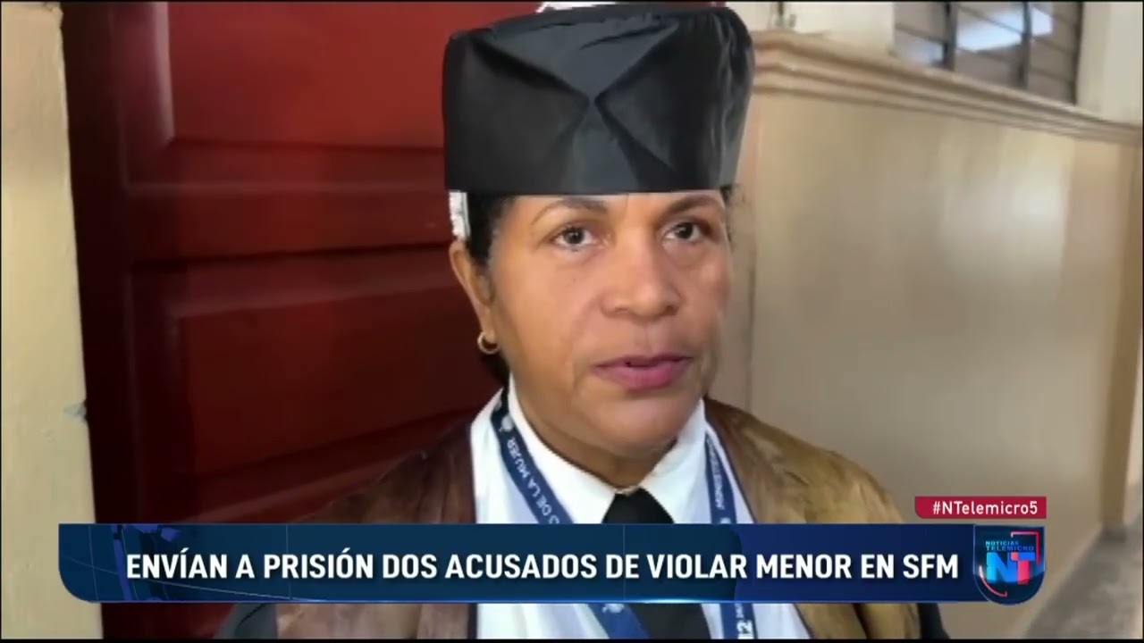 Envían a prisión dos acusados violar menor en SFM