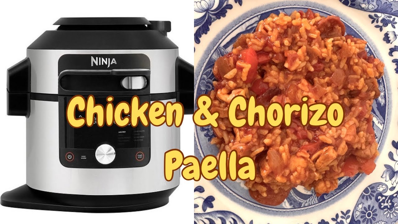 Легкая куриная паэлья в Ninja 15-в-1 | Быстрый и вкусный рецепт в одной кастрюле