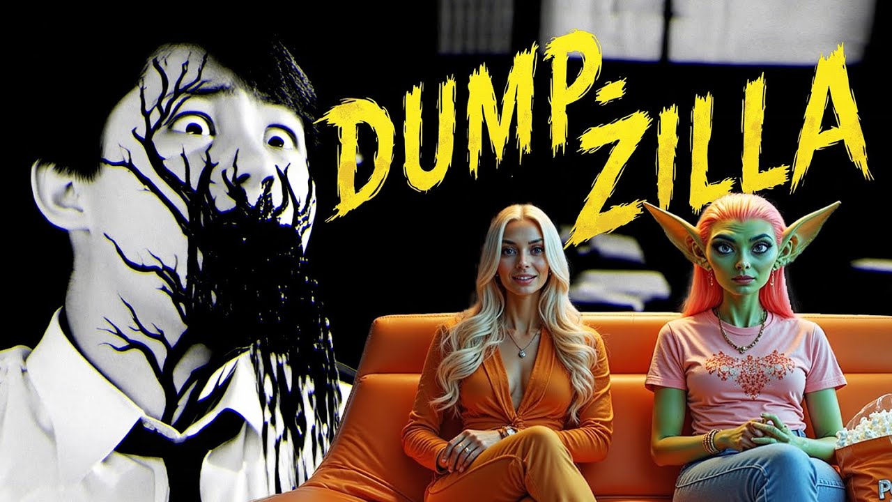 Dump-Zilla | The Giant Garbage Monster 🚀🎥
