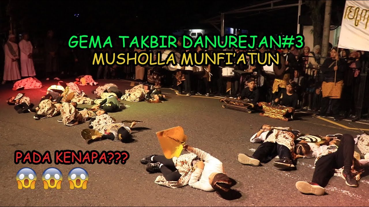 PADA TURU⁉️GEMA TAKBIR DANUREJAN#3 || MUSHOLLA MUNFI'ATUN