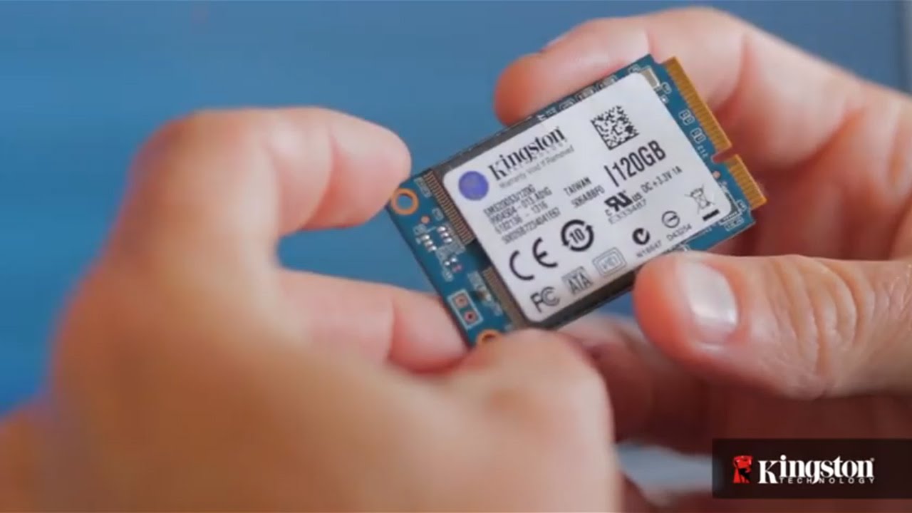 Пошаговая видеоинструкция по установке накопителя mSATA Kingston SSDnow mS200 в ноутбук.