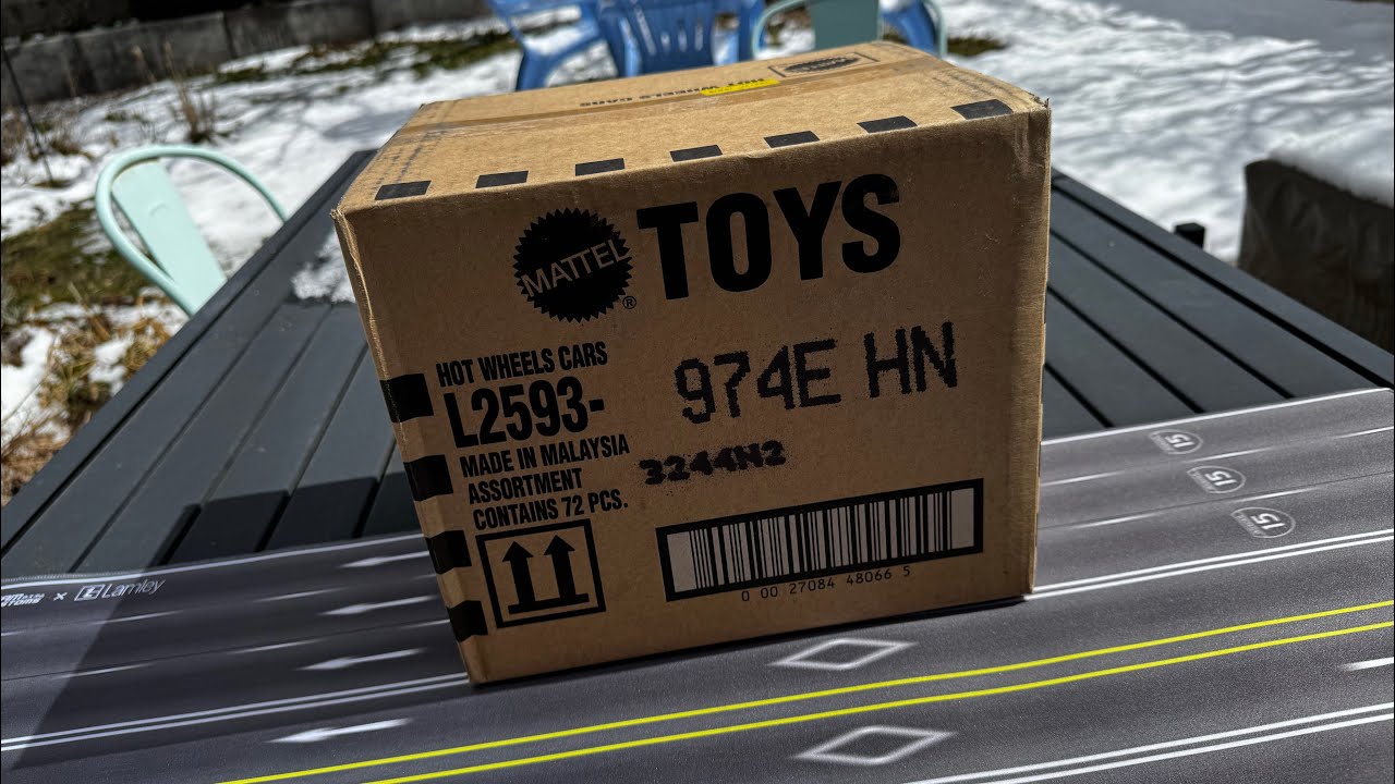 Lamley Unboxing: Hot Wheels 2025 US E Case