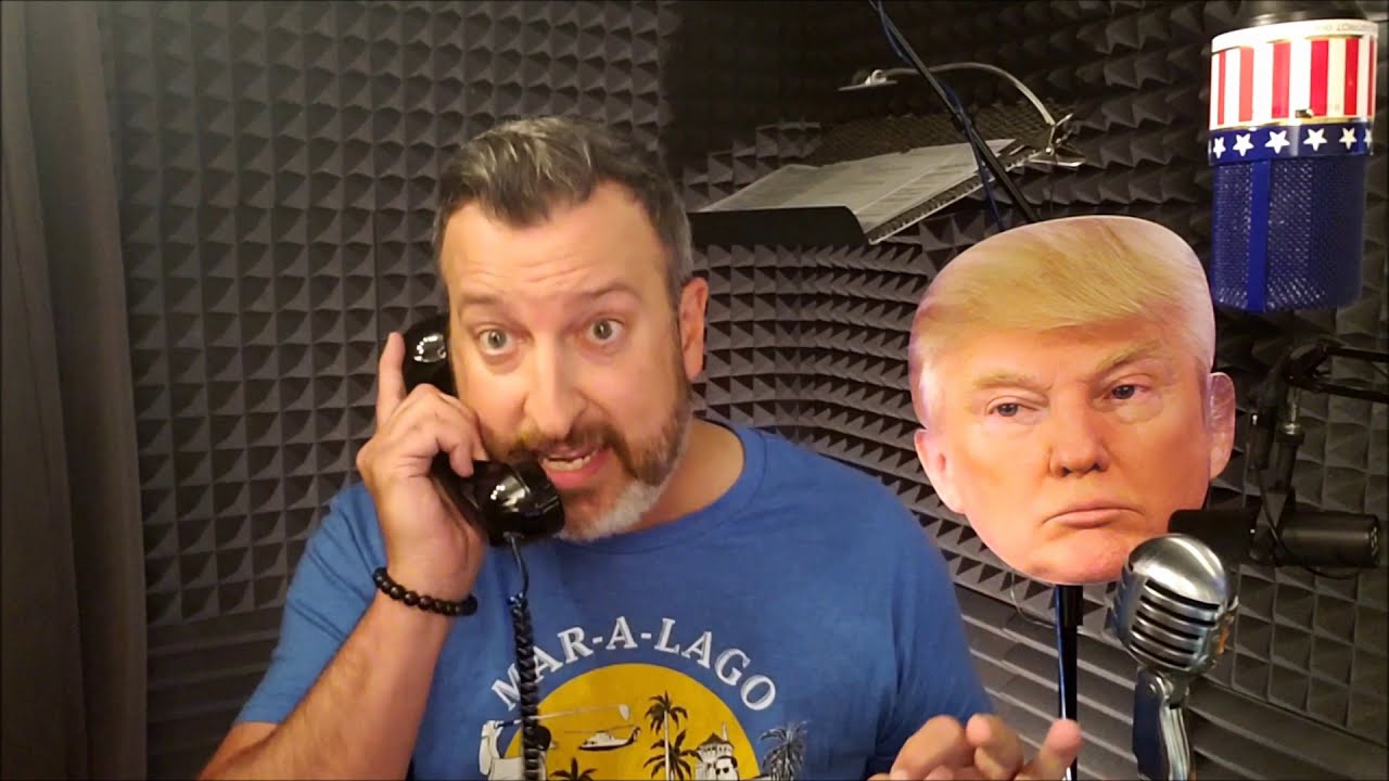 Fake Trump Talks Goya Beans with Mitch Albom