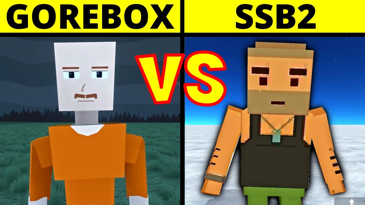 Gorebox против Simple Sandbox 2 (объяснение)