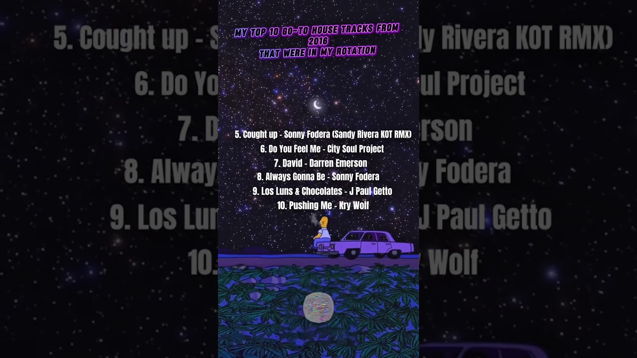Top 10 Tracks From 2016 that were in my rotation 