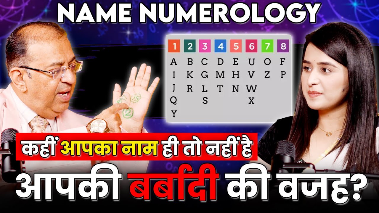 नाम सुधार लो वरना बरबादी तय है! | Naam nd Numerology Ka Khel| @sanddeep bajaj | @The Akanksha Show