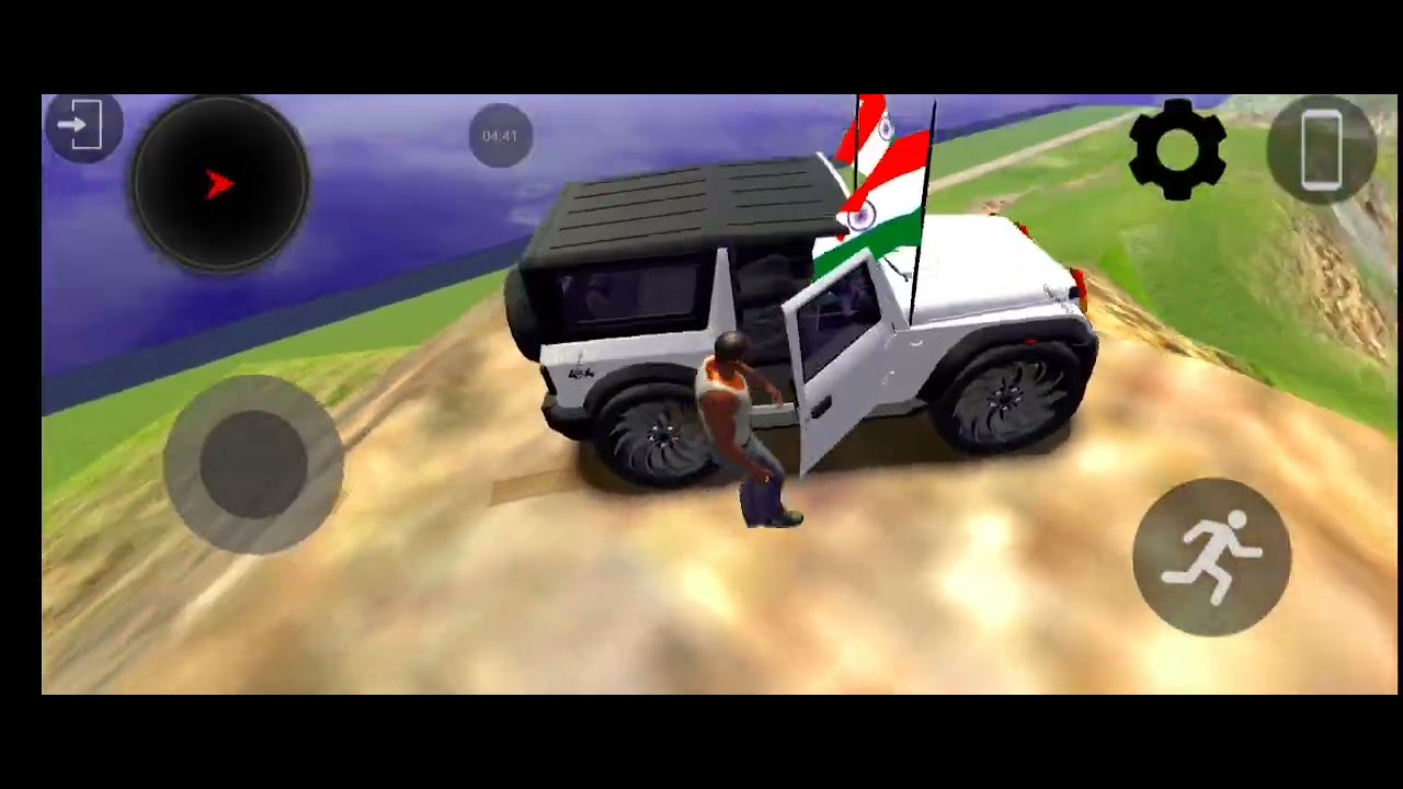 Nwe madal #Mahindra thar modified # Black thar Sameer gaming ki video like #sabscribe karna #mahindr