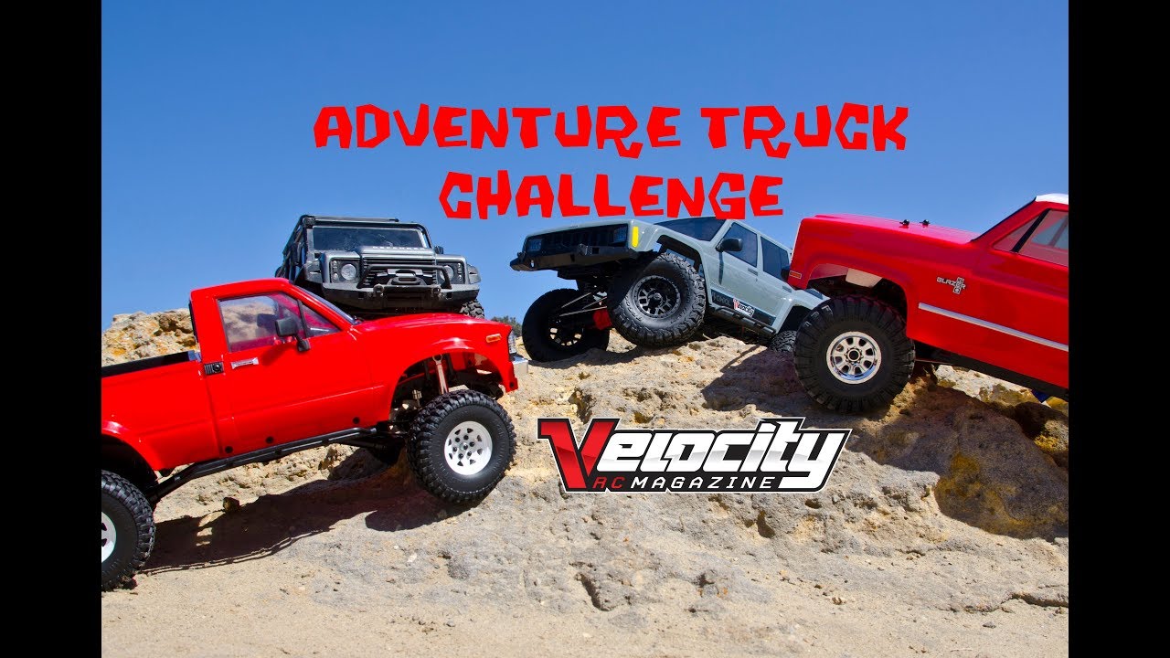 ADVENTURE SHOOTOUT - VELOCITY RC CARS MAGAZINE