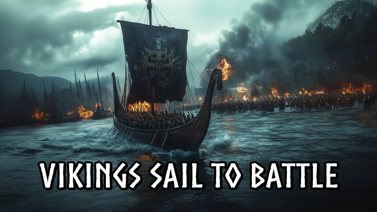 Vikings Sail to Battle - Epic Viking War Music
