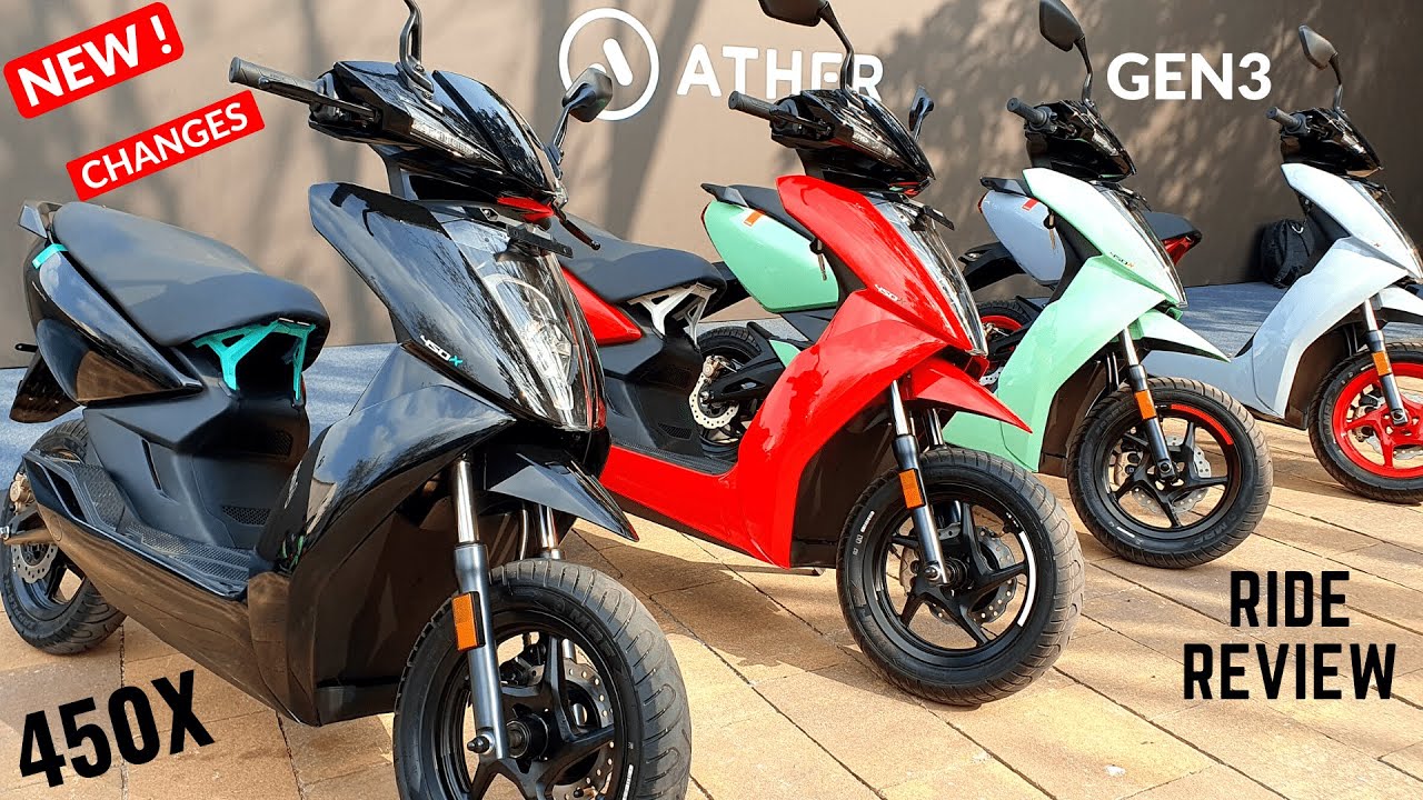 2023 Ather 450X Gen 3 New Model And Colours Full Detailed Review | Ather Stack 5.0 | Ather 450X 2023