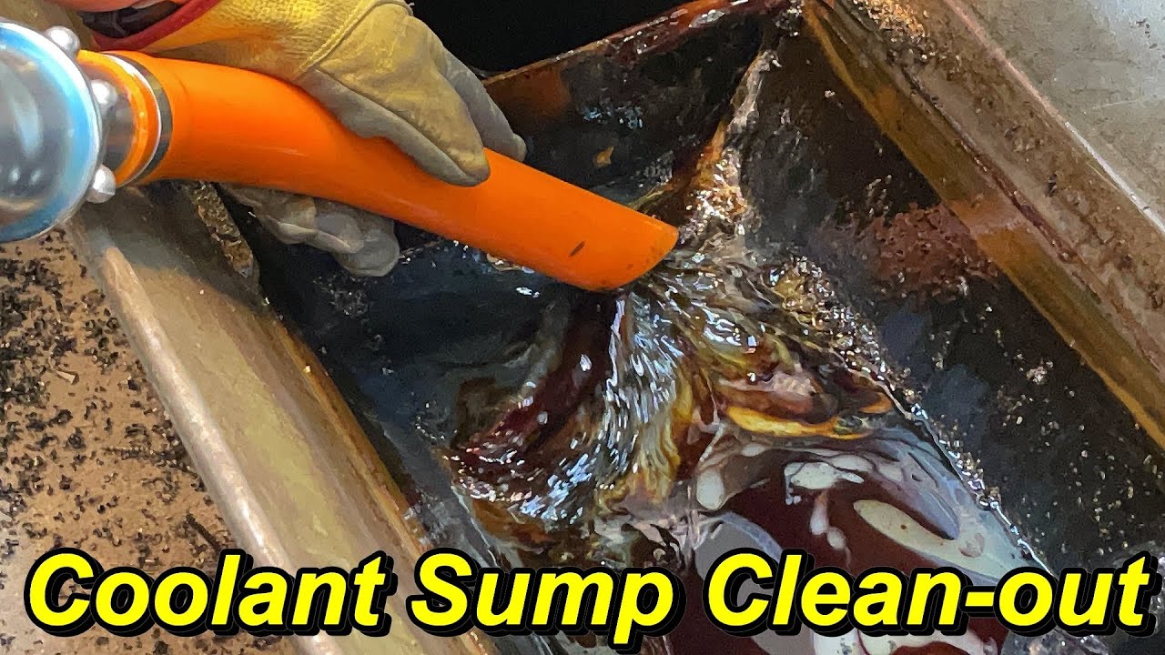 SNS 344: Monarch Coolant Sump Clean-out, Freddy Micro