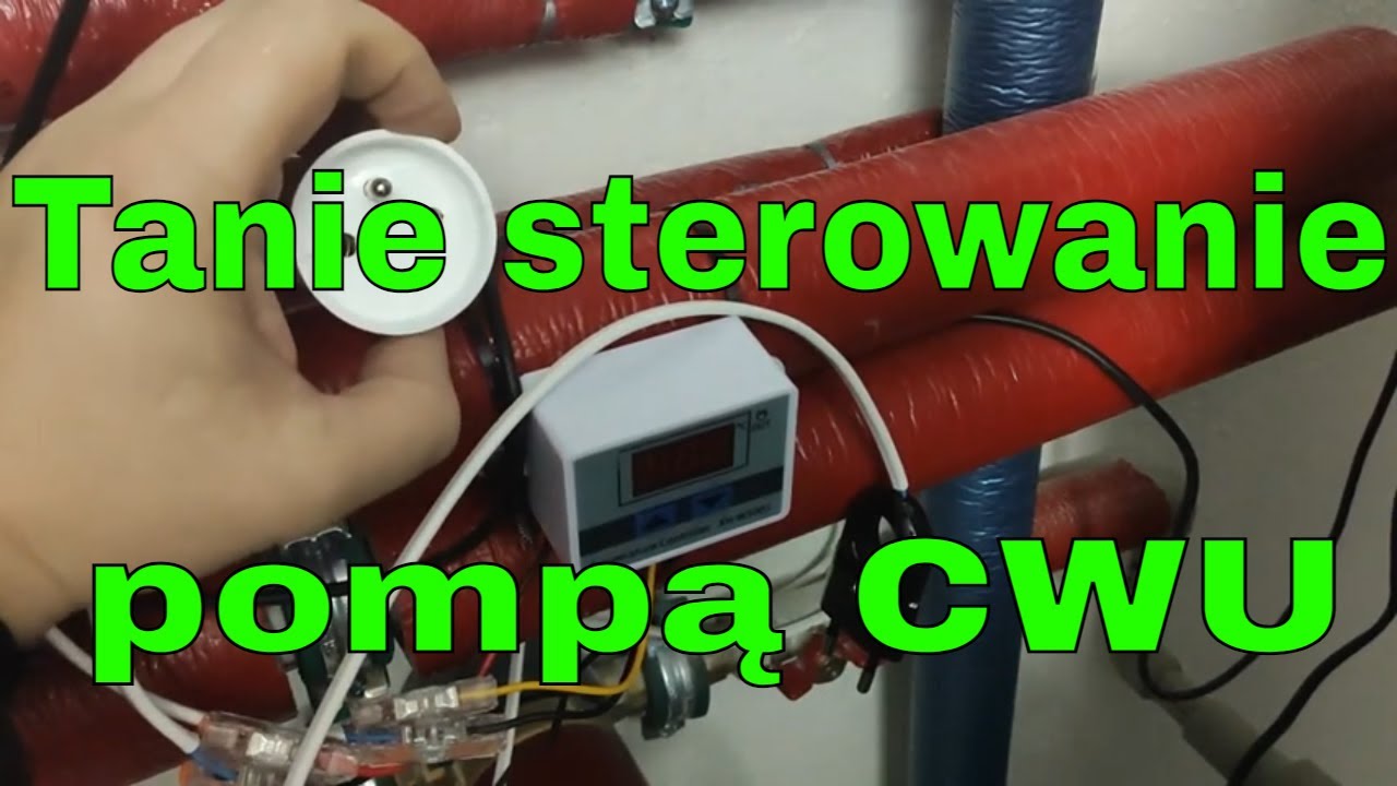 Cyrkulacja - Jak sterować pompa CWU? Sterowanie cyrkulacją za mniej niż 100PLN