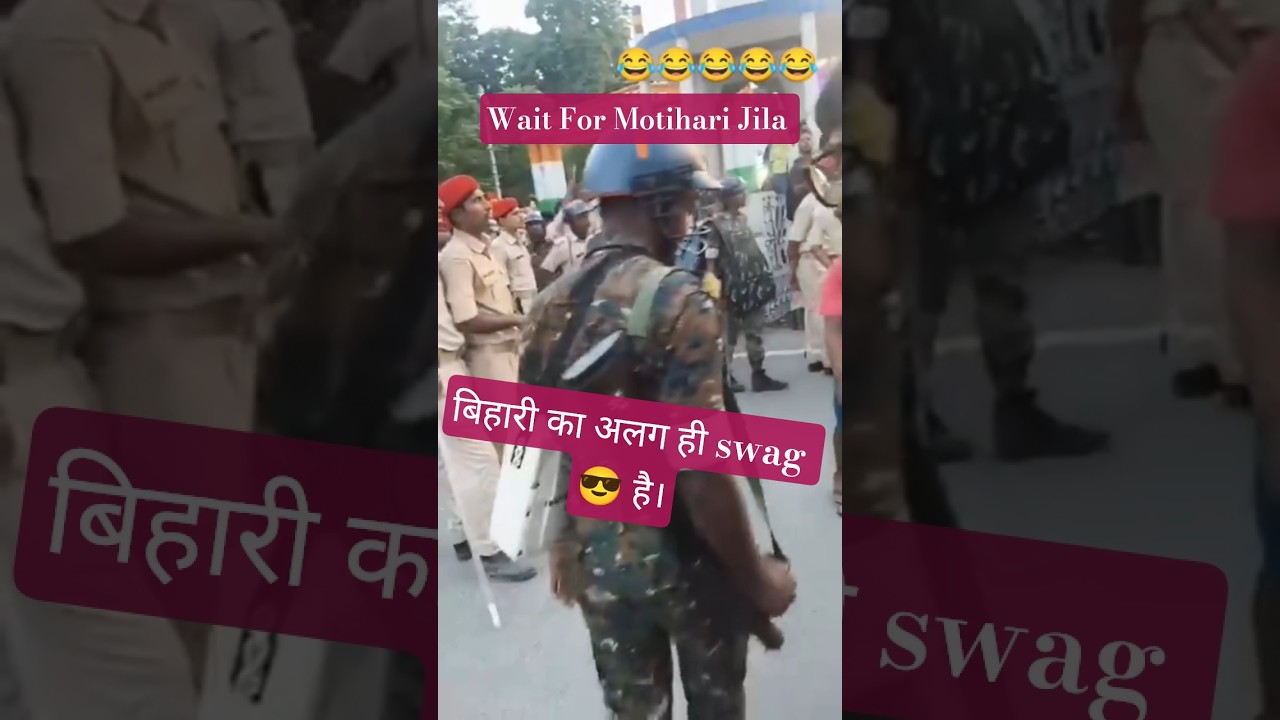Most Viral Video From Cjp protest In Bihar||Wait For Motihari Jila 😎#neet #cjp#bihar #protest #short