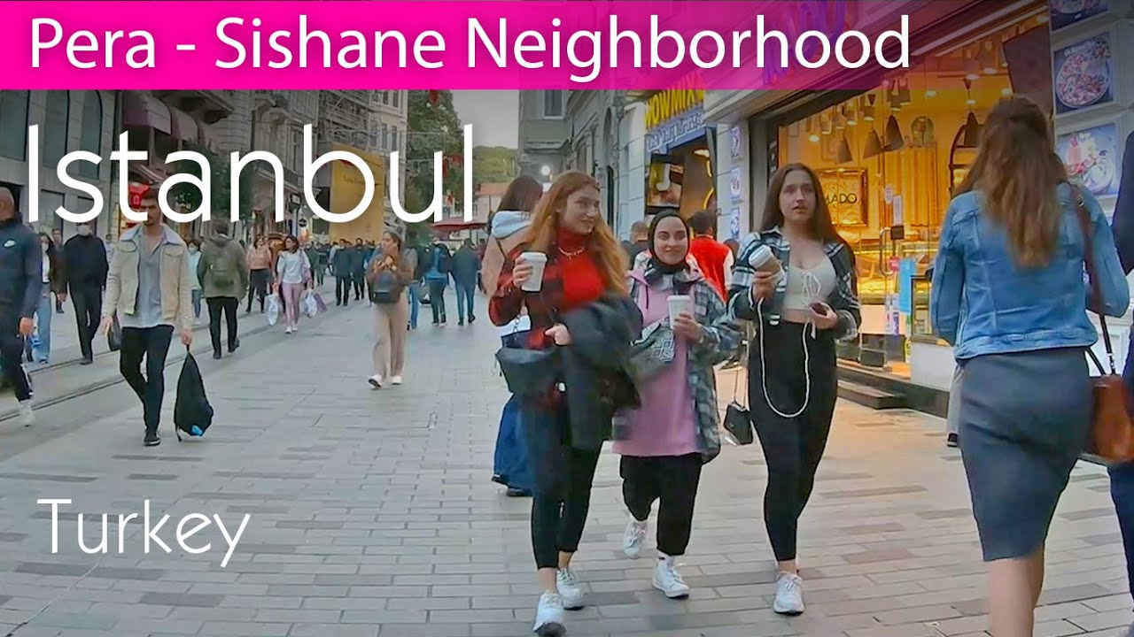 Istanbul walking tour - Pera and Sishane neighborhood