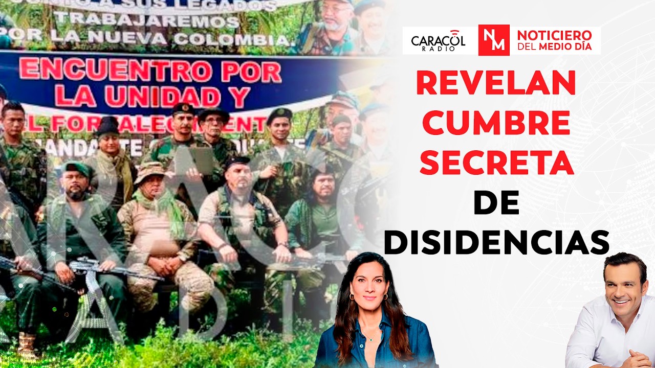 Cumbre de cabecillas de disidencias FARC de 'Calarc&aacute;' en el Catatumbo | Noticiero del Mediod&iacute;a