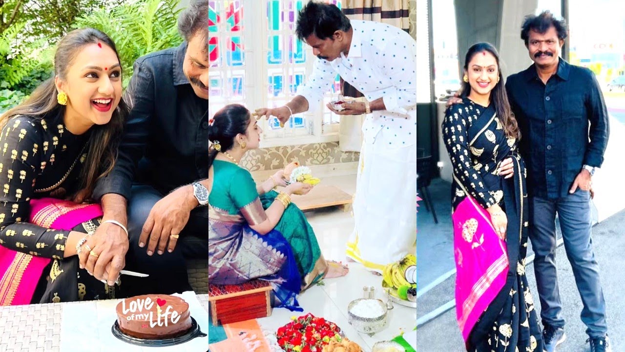 Actress Pritha Hari 20th Wedding Anniversary Celebration | Director Hari | Beautiful Family Pics