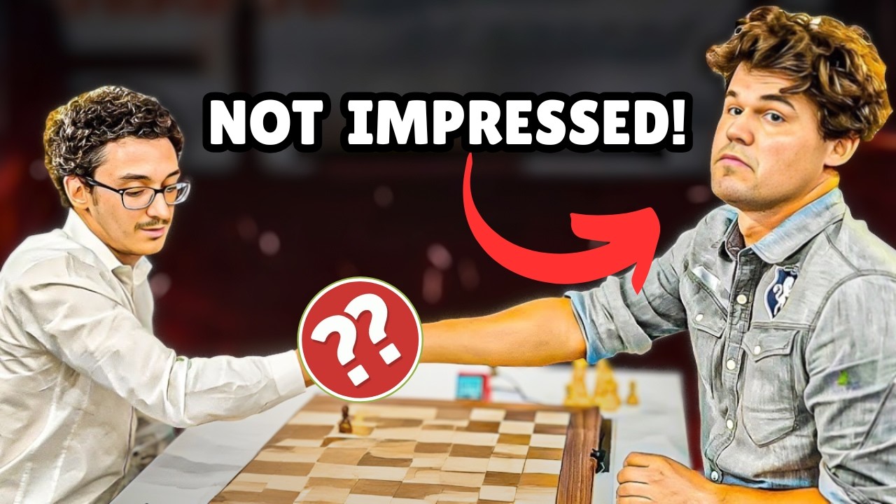 Magnus Never Expected This Opening vs Fabiano | Carlsen vs Caruana