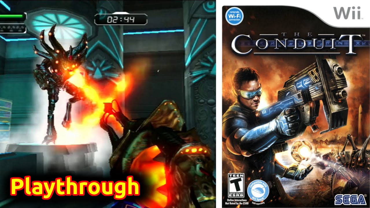 The Conduit (Wii) - Playthrough / Longplay - (1080p, original console)