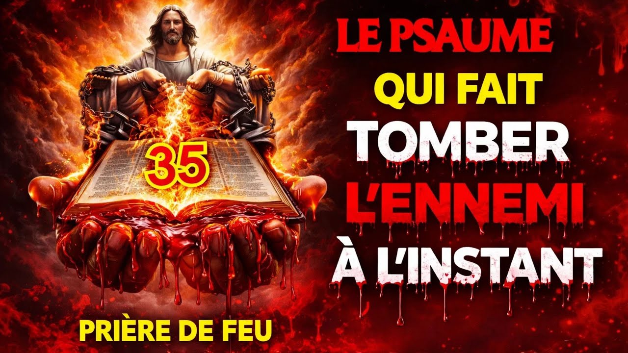 🩸 LE PSAUME OUBLIÉ qui INVOQUE le SANG DE JÉSUS et EXPULSE LES DÉMONS 🩸PSAUME 35🩸