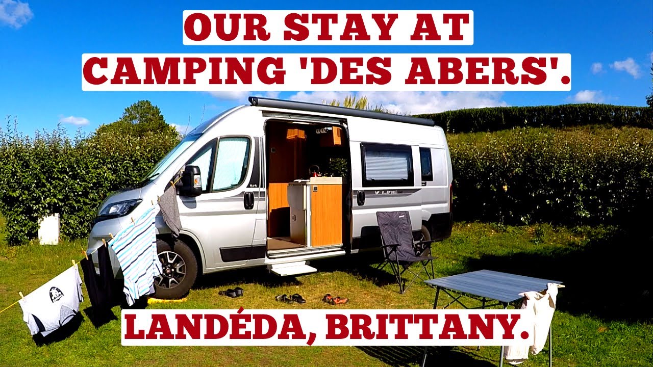 CAMPING 'DES ABERS'. LANDÉDA. BRITTANY. FRANCE VAN TRIP. SEPT' 2020.