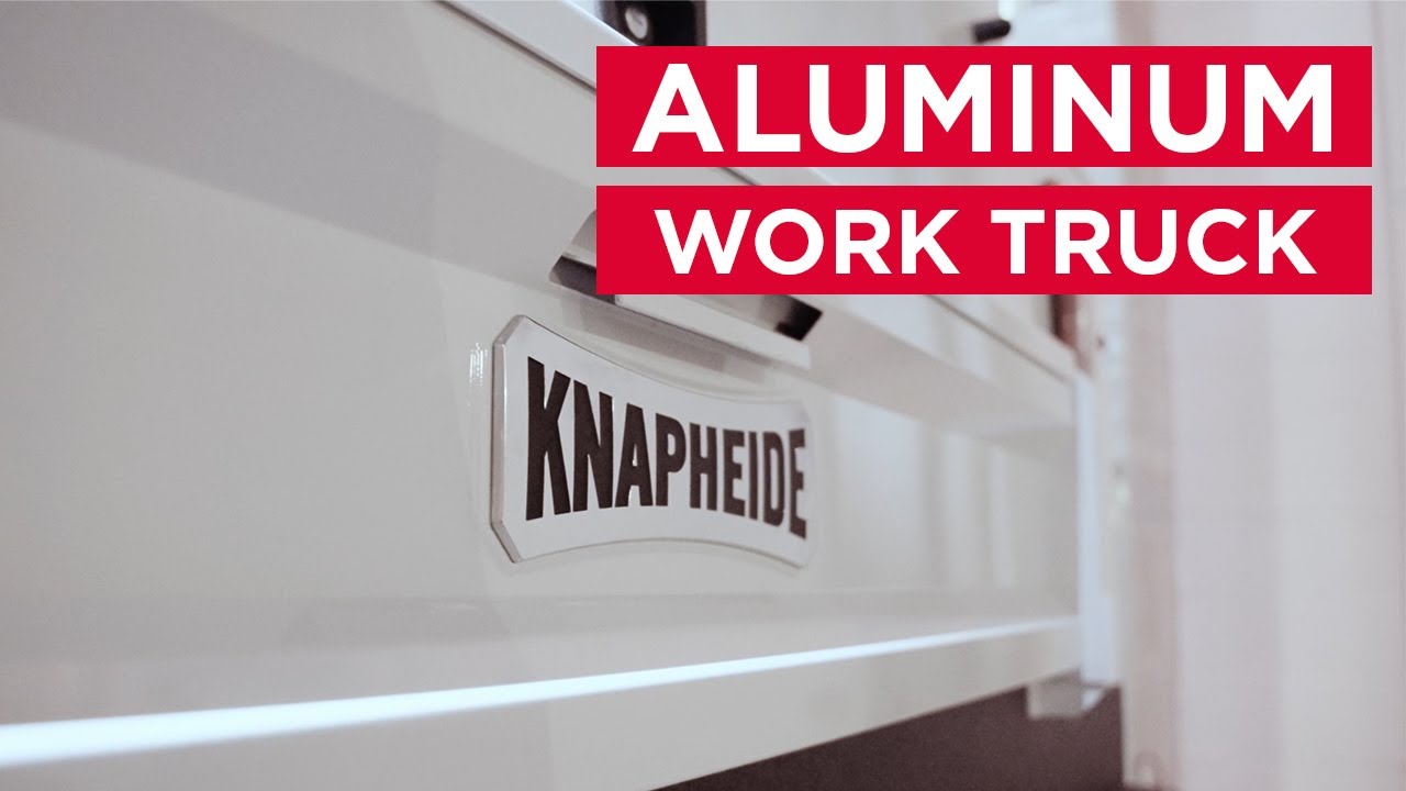 Knapheide Aluminum Service Body with Telescopic Sliding Roof