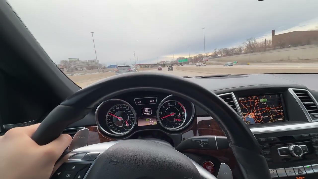 2012 Mercedes ML63 AMG 051447 test drive