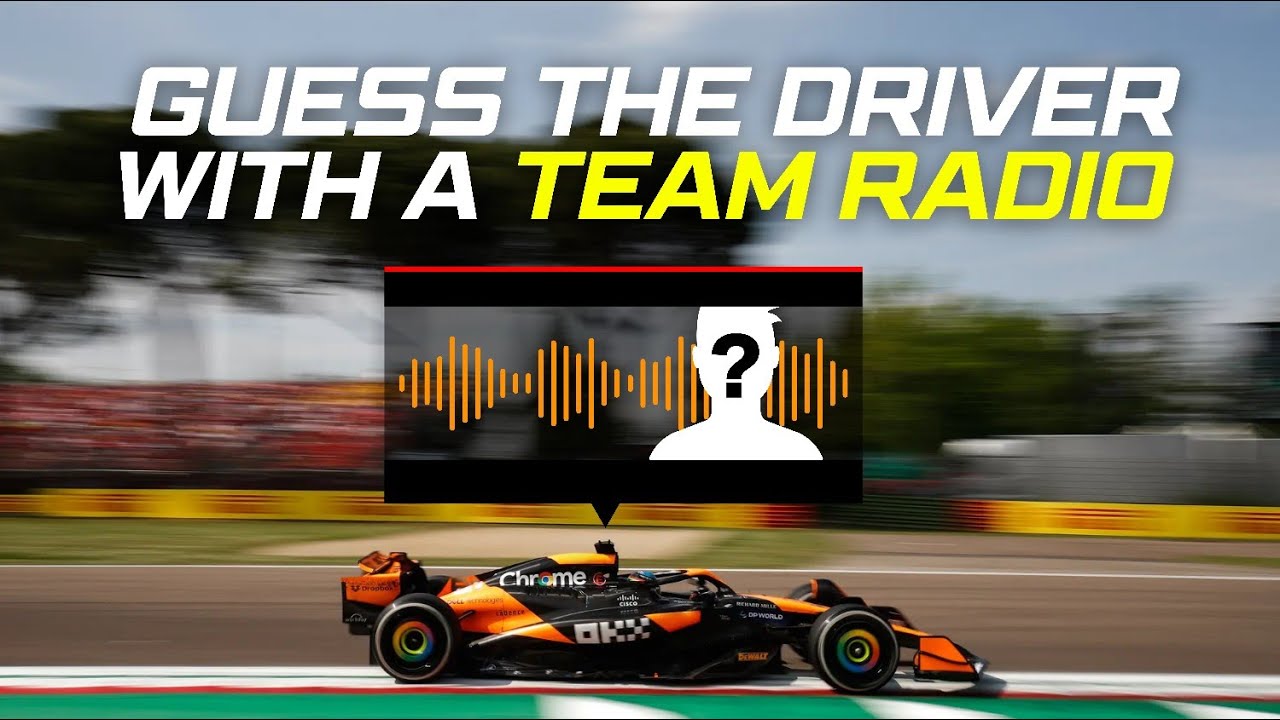 F1 QUIZ - GUESS THE DRIVER WITH A TEAM RADIO
