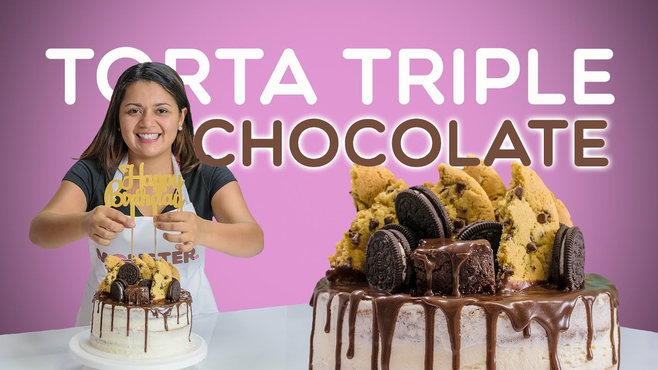 Torta de Chocolate (Oreo, brownie y chips de chocolate)
