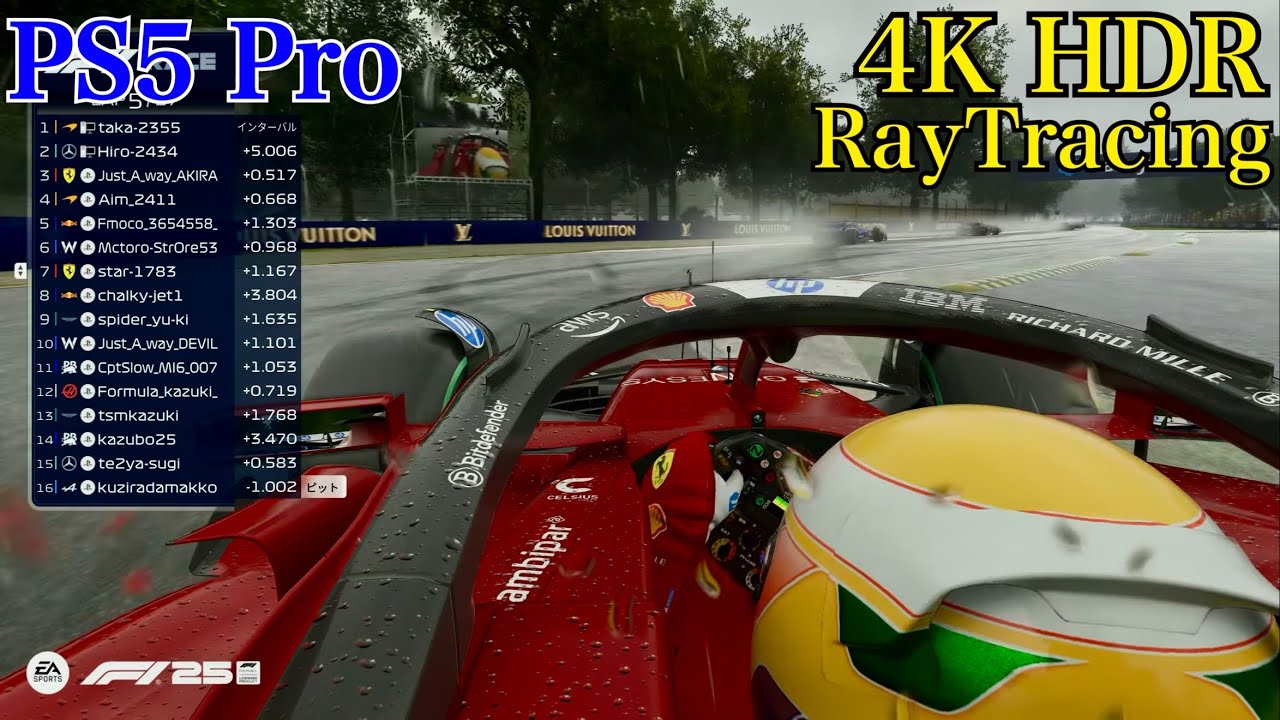 [PS5 Pro] F1 25 GroupC 第16戦 イタリアGP🇮🇹 決勝 Scuderia Ferrari HP  【4K HDR】