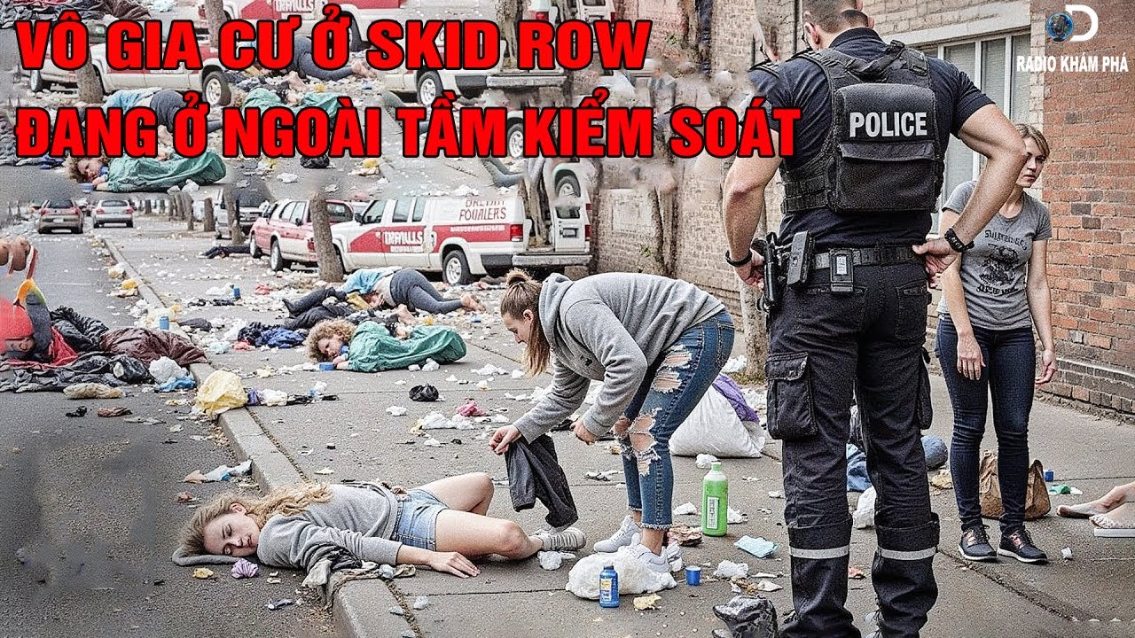 5 SỰ THẬT RÙNG MÌNH VỀ SKID ROW – ĐỊA NGỤC GIỮA LOS ANGELES