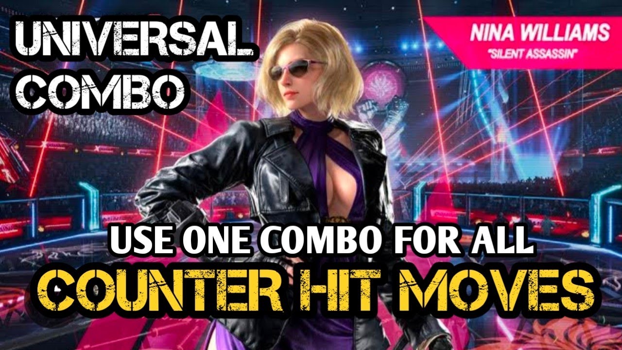 Nina combo guide tekken 8 I Nina universal combo tekken 8 I Nina counter hit combo