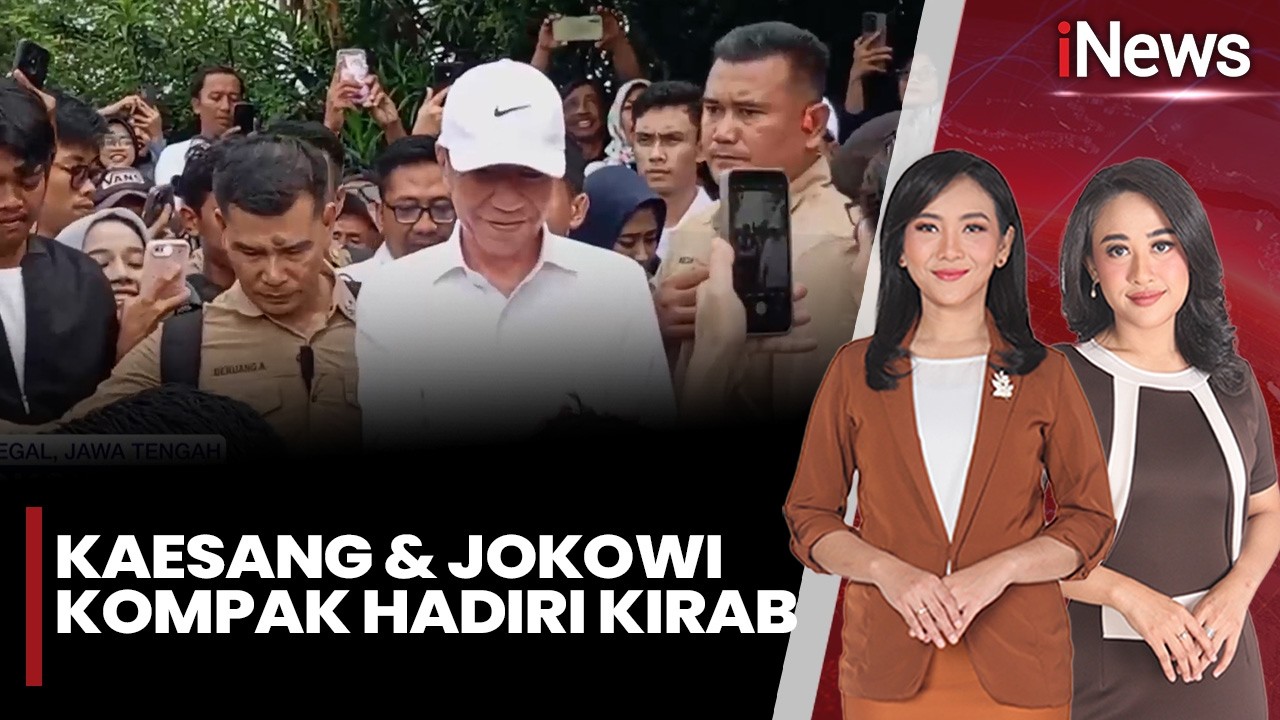 Kaesang & Jokowi Kompak Hadiri Kirab | iNews Sore (15/2)