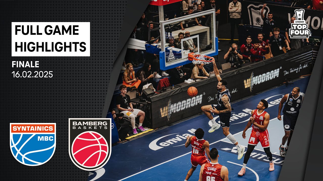 SYNTAINICS MBC vs. Bamberg Baskets - Full Game Highlights - Finale, 2024/25