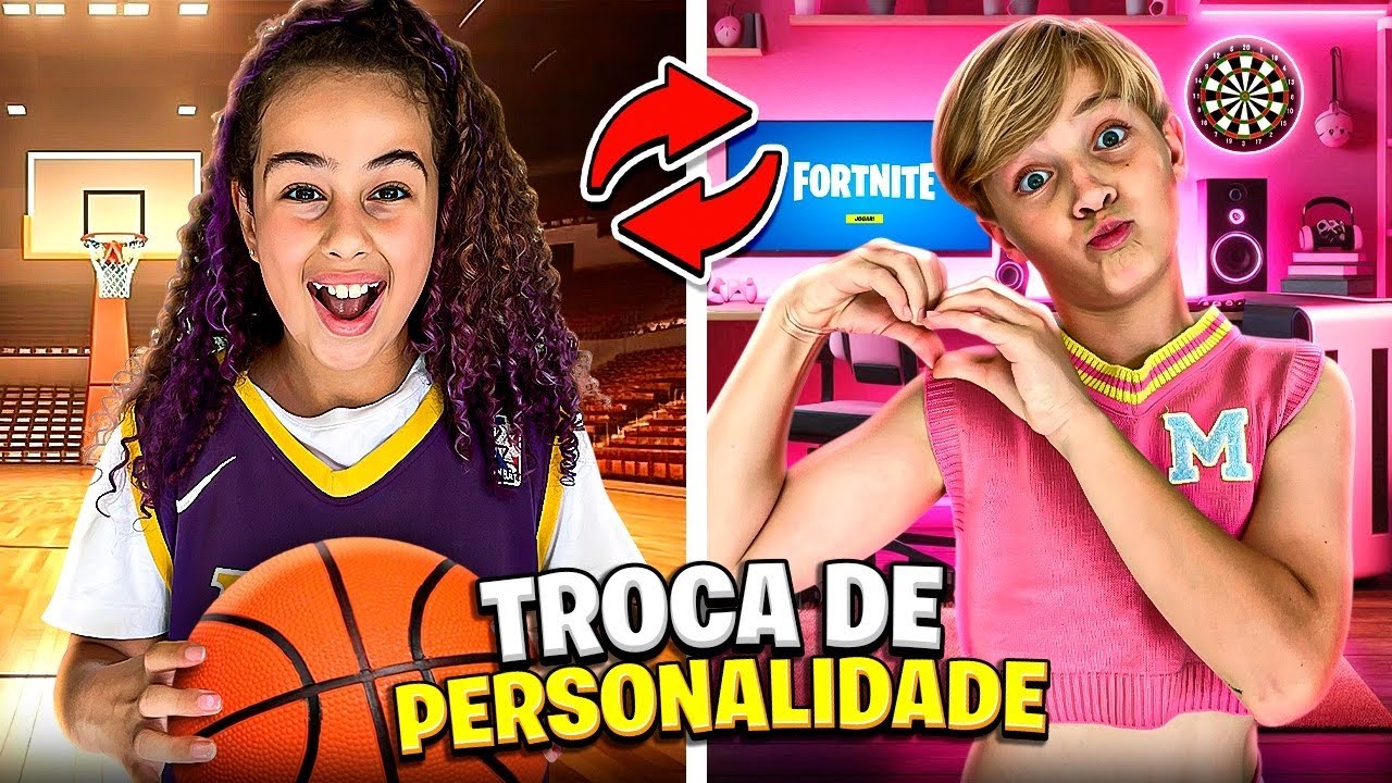 TROQUEI DE PERSONALIDADE COM MEU AMIGO POR 24 HORAS!  