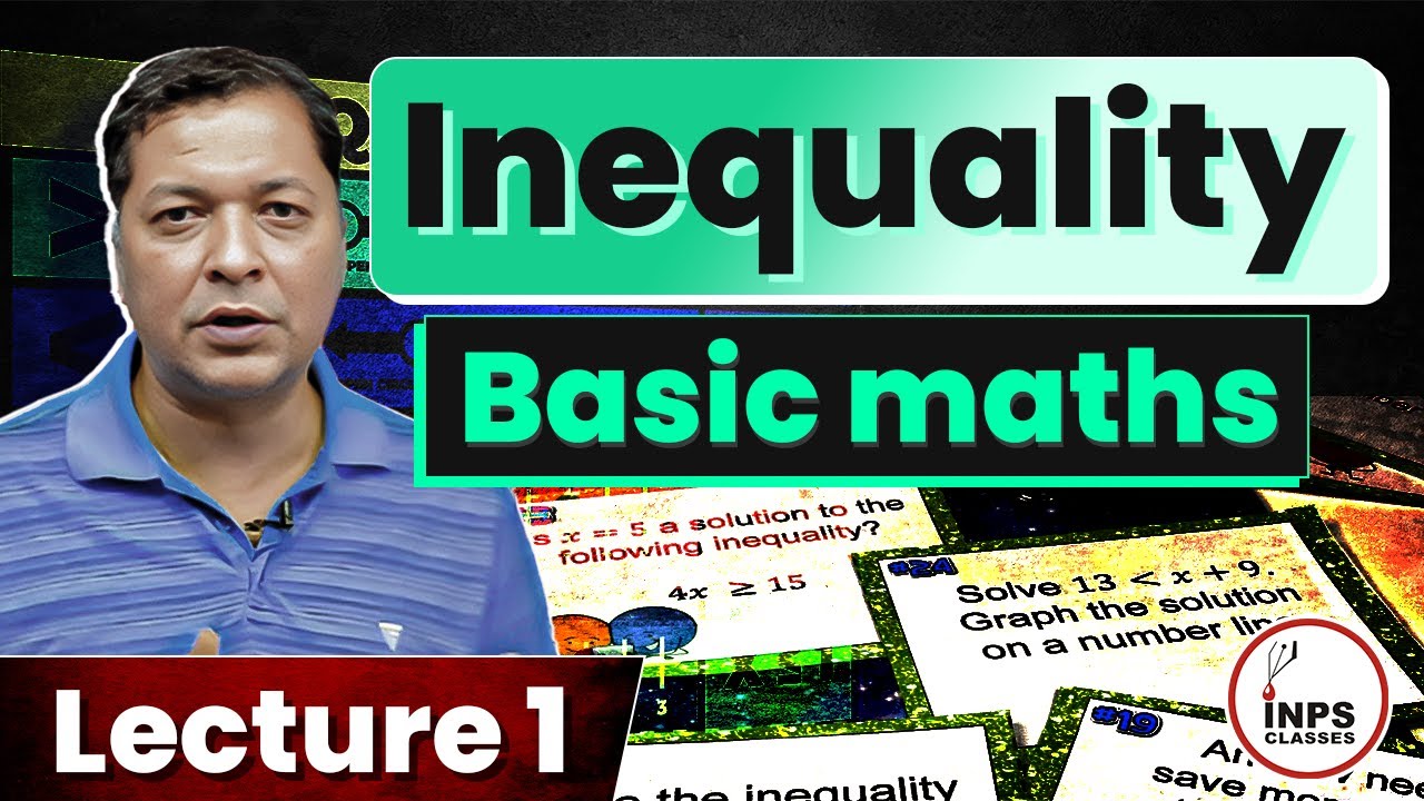 Inequality || Basic maths || NIMCET 2005 -26 || Lecture 1 || by Nitin Agrawal