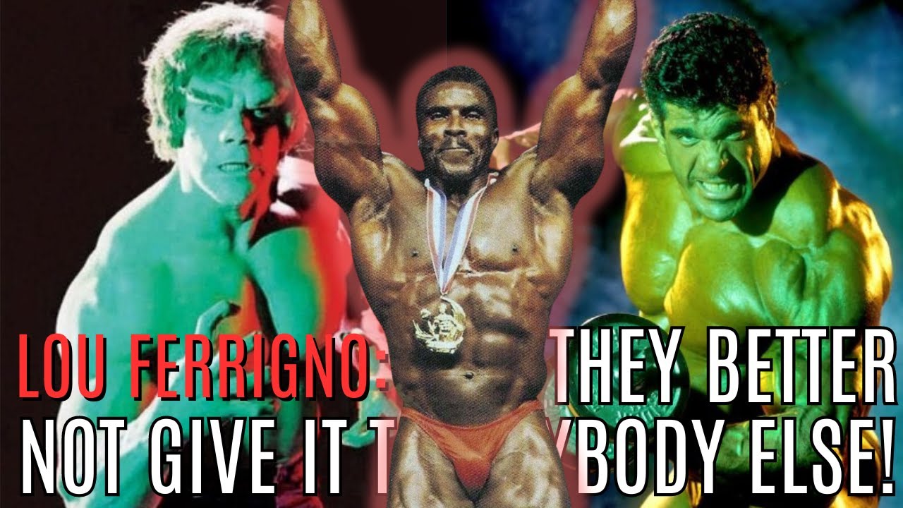 LOU FERRIGNO: they better not give it to somebody else || How HULK lost the Masters Mr.Olympia 1994