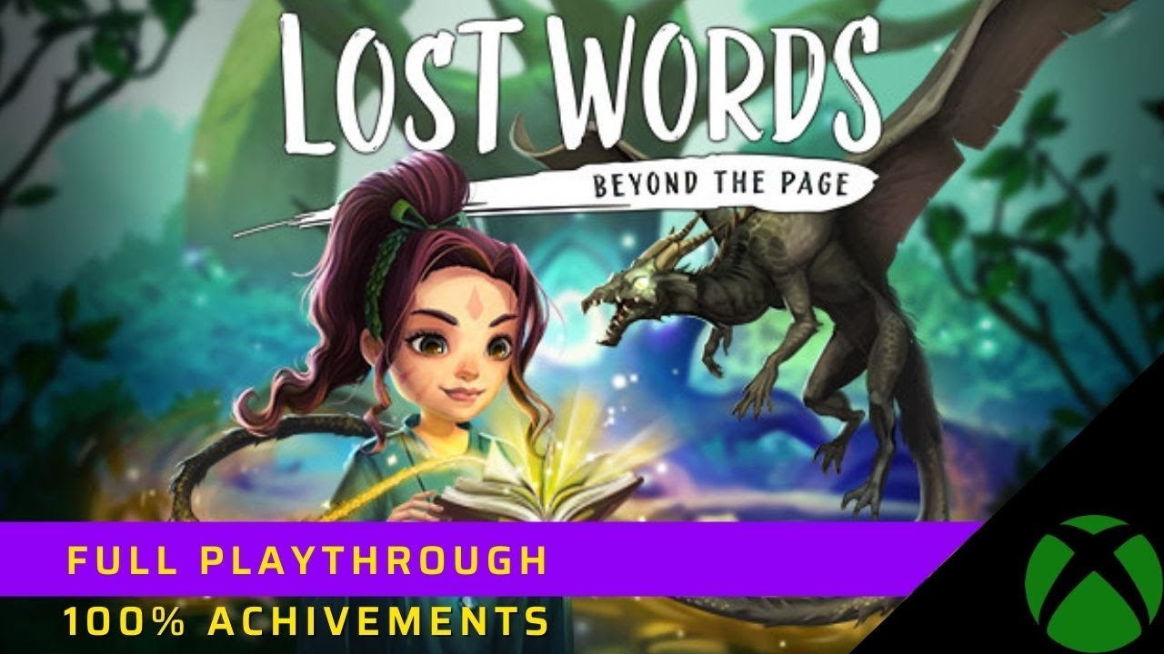 Lost Words: Beyond the Page (Xbox complete walkthrough and 100% achievements)